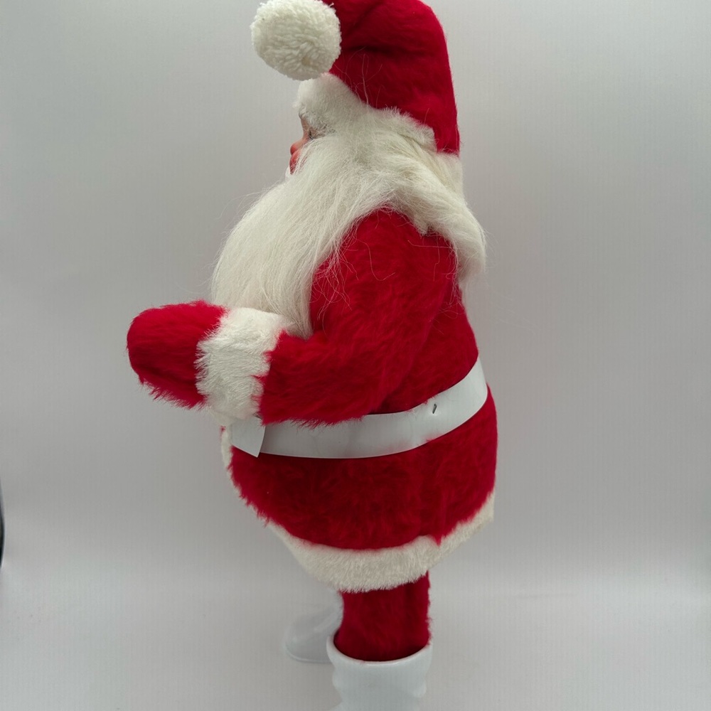 Harold Gale Santa Claus Vintage 14" Christmas Red Velvet Suit - Picture 4 of 6